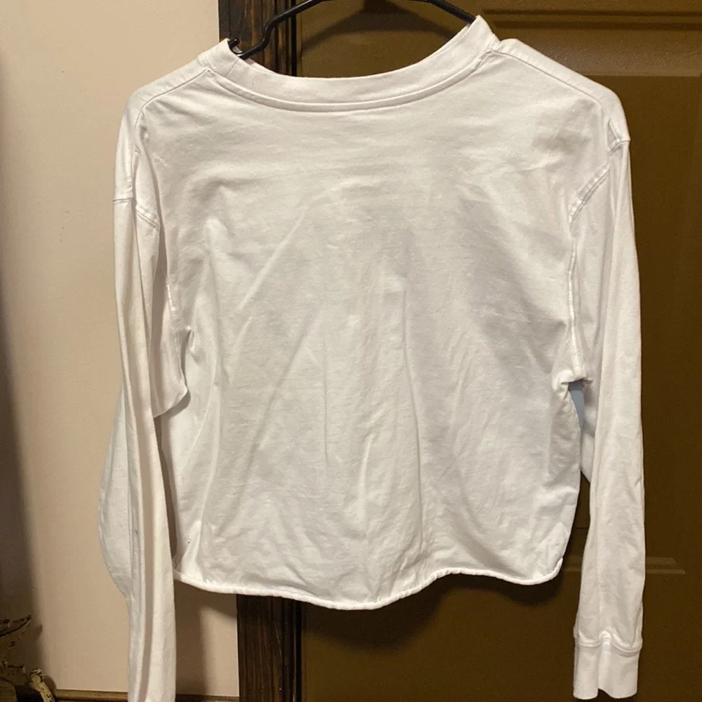 Mighty Fine Cropped USA Long-sleeve shirt - Picture 4 of 6